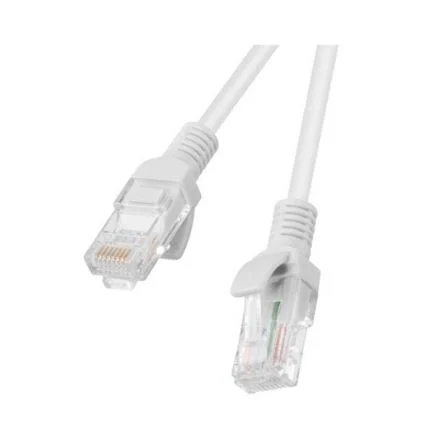 Lanberg Latiguillo de Red Cat6 U/UTP 0,25 m Gris PCU6-10CC-0025-S
